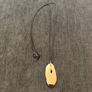 Banana Republic | Gold Abstract Pendant